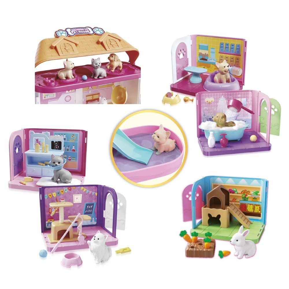 Casa Pet House Maleta Portátil 3D Acessórios Brinquedo Infantil - Imagem 2