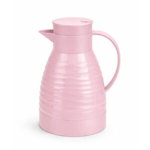 Garrafa Térmica 1 Litro Rosa com Isolamento a Vácuo para Café Chá Água