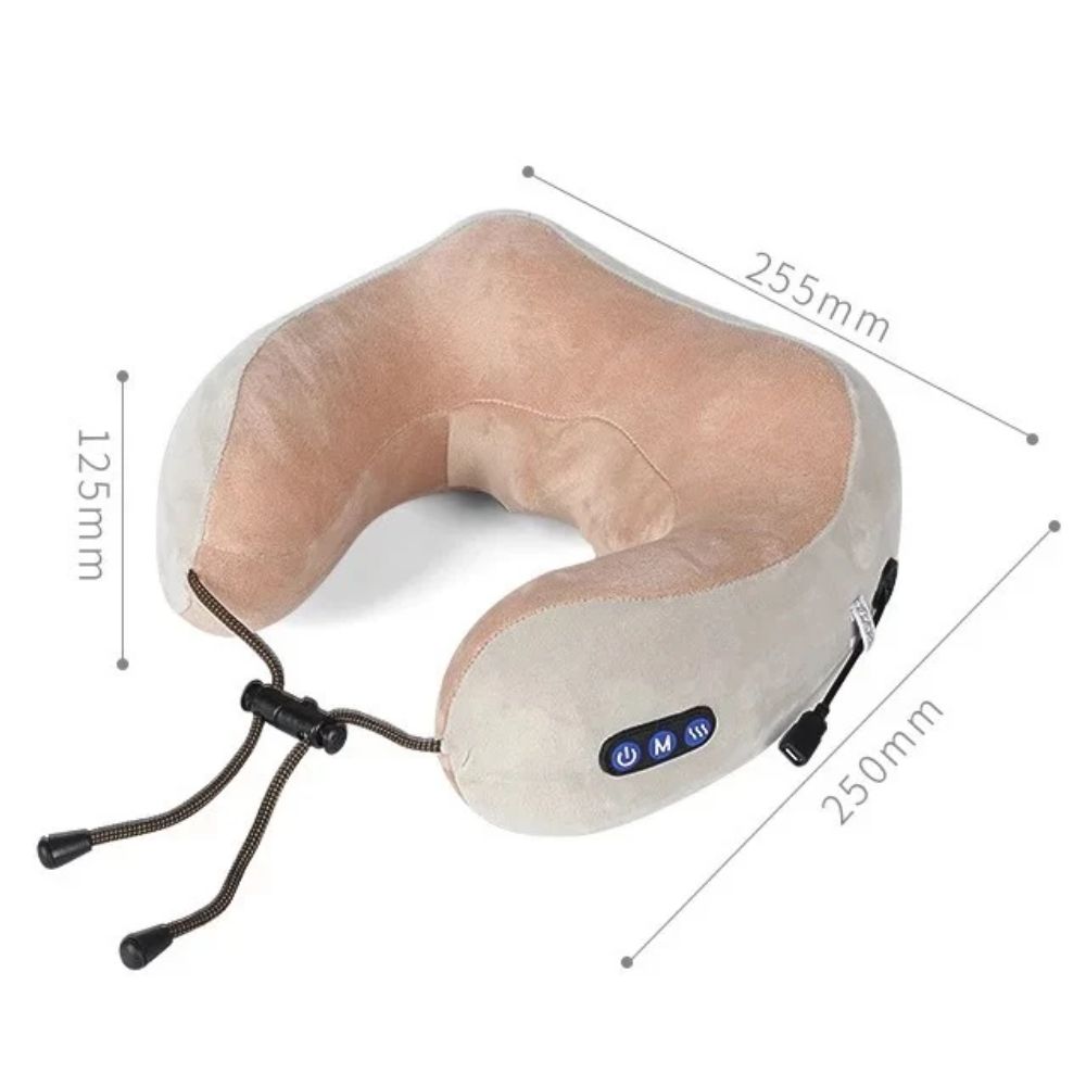 Massageadora de Pescoço e Lombar Travesseiro Massageador 110v/220v - Imagem 3