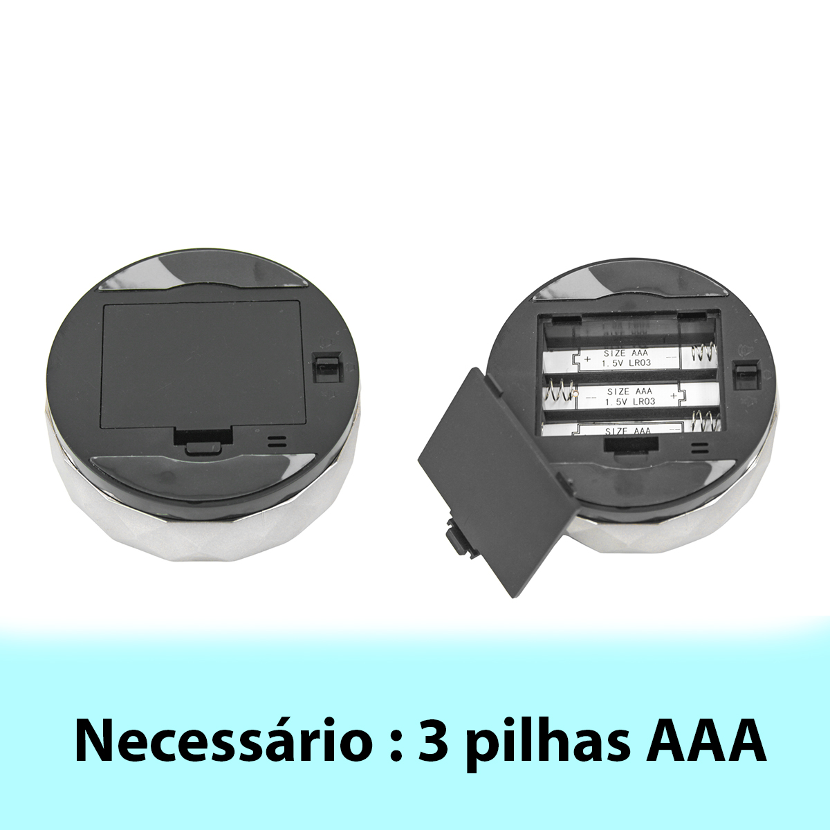 Temporizador Digital Programável Timer De Cozinha Magnético Alarme Relógio Academia Cronometro - Imagem 3