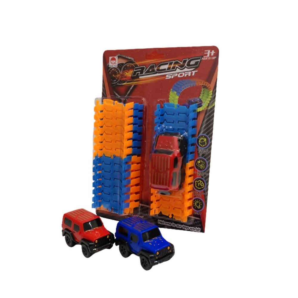 Carrinho com Pista Trilha Maluca para Montar Flexível - Imagem 9