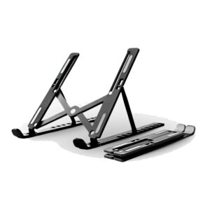 Suporte Articulado para Notebook e Tablet Metal Ajustável Ergonômico Preto