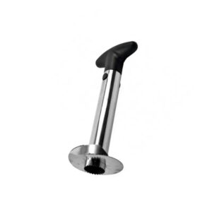 Descascador de Abacaxi Inox Espiral Fatiador 3 em 1 Com Removedor de Miolo