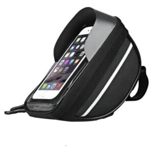 Bolsa de Guidão Bicicleta Mtb com Suporte para Celular Gps À Prova D'água