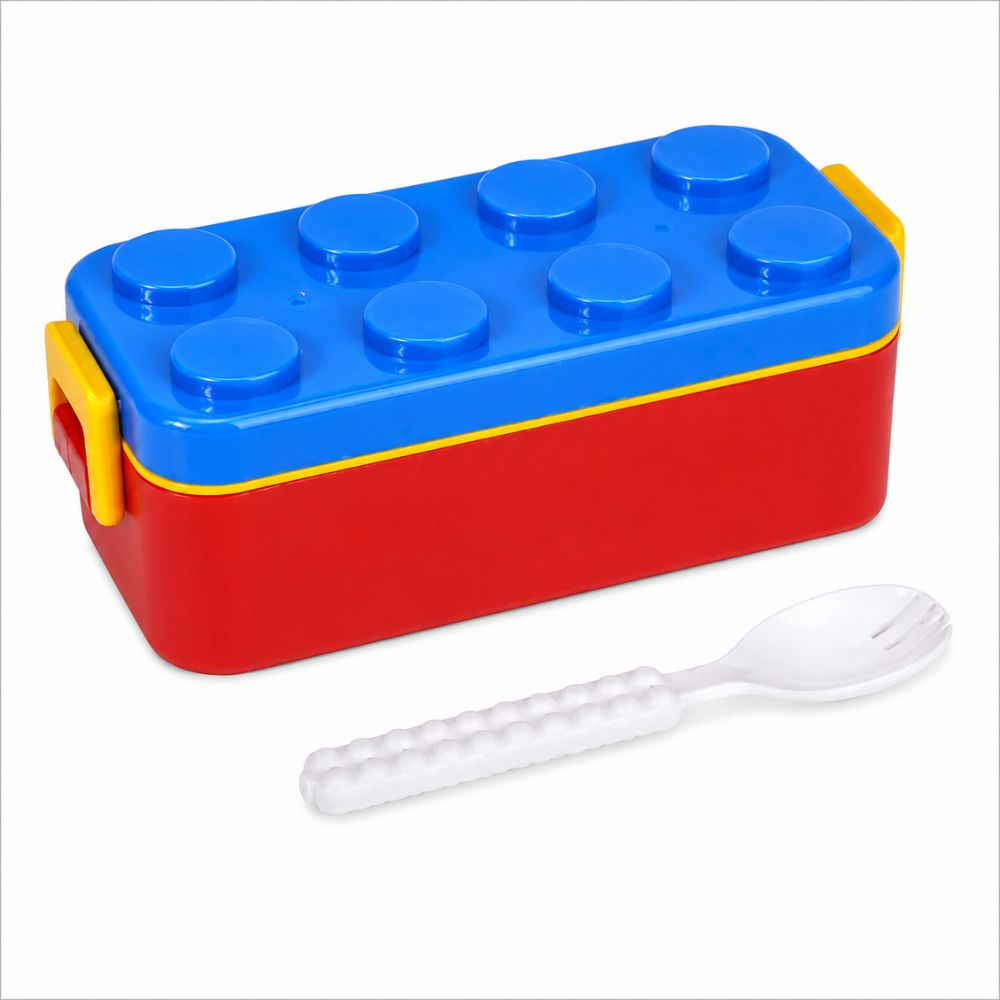 Marmita Lancheira Divertida para Montar Infantil 3 Compartimentos Resistente - Imagem 7
