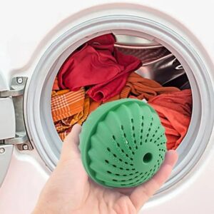 Bola Mágica e Ecológica para Lavar Roupas Remove Fiapos Pelos e Sujeira