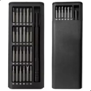 Kit Chave de Fenda Precisão 24 em 1 Magnética para Celular e Notebook