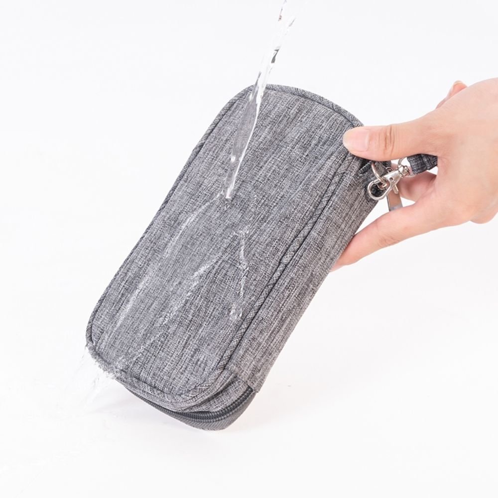 Organizador de Cabos Eletrônicos Estojo Case Bag para Carregador Viagem