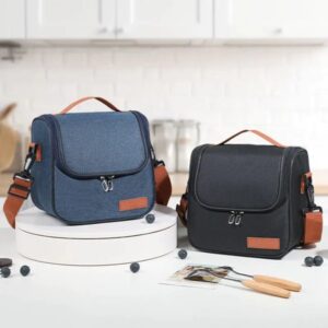 Bolsa Térmica Lancheira Marmita Alça Ajustável Impermeável Grande Plus