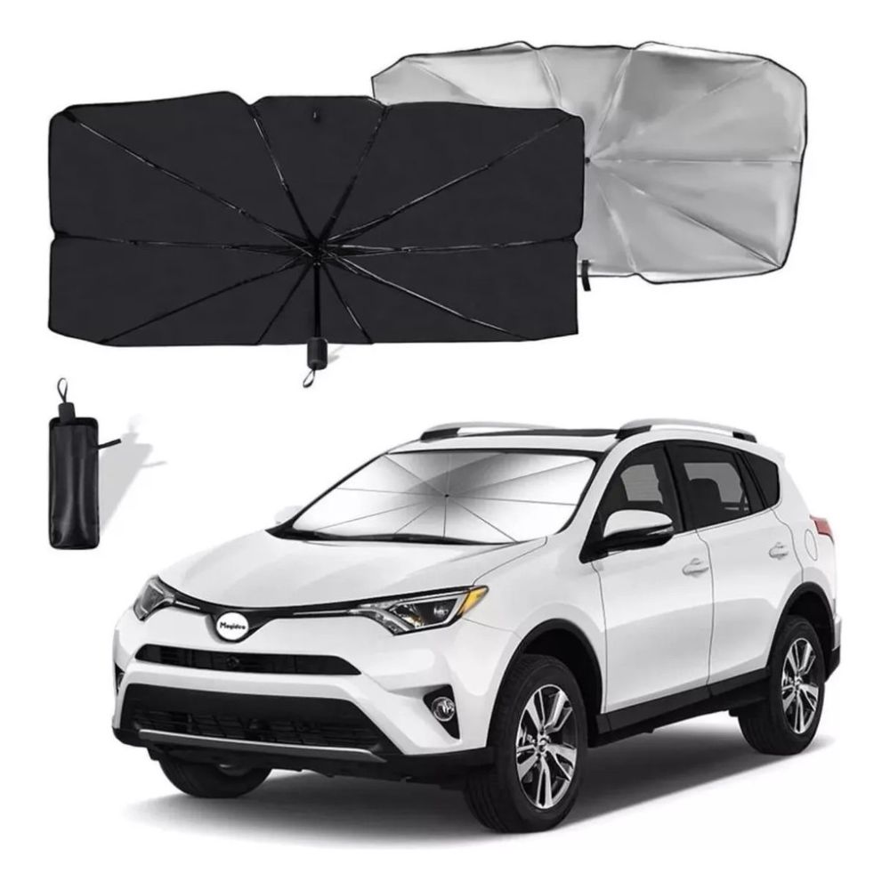 Guarda Sol para Brisa Carro Retrátil Anti Uv Proteção Térmica Universal - Imagem 6
