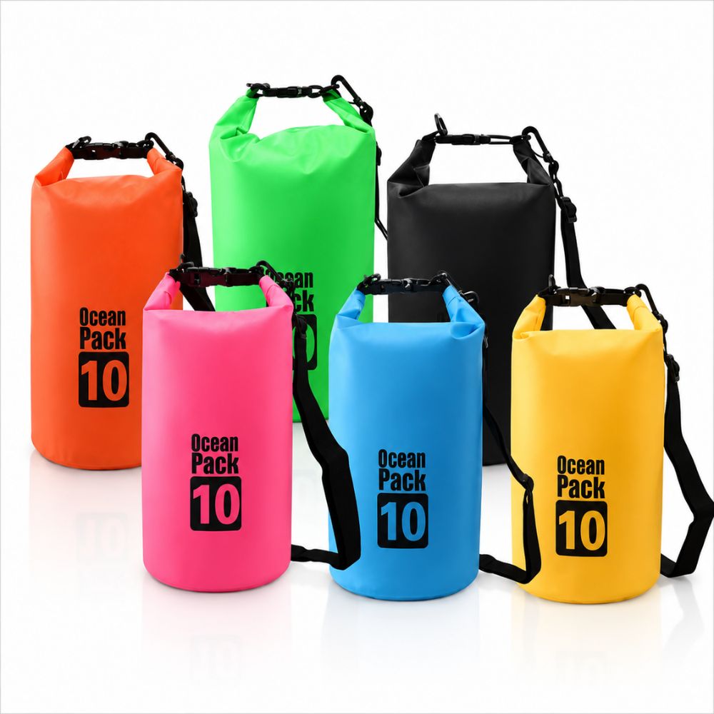 Bolsa Estanque Impermeável 10 Litros Dry Bag com Alça Ajustável - Imagem 6