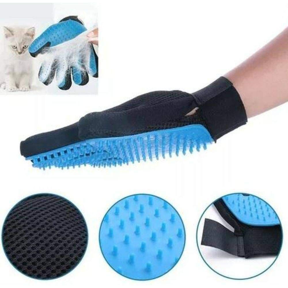 Luva Removedora de Pelos Pet para Cachorro e Gato Massageadora Magnética - Imagem 8