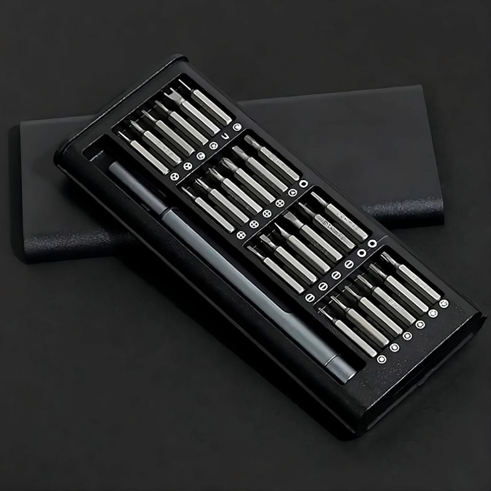 Kit Chave de Fenda Precisão 24 em 1 Magnética para Celular e Notebook - Imagem 6
