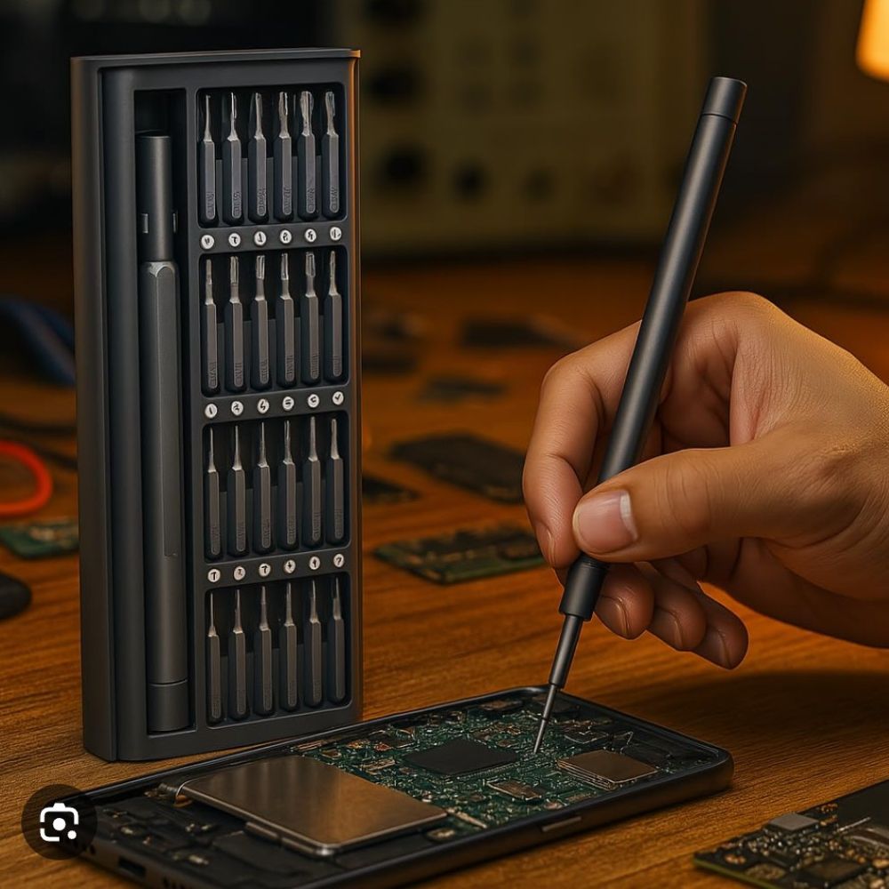Kit Chave de Fenda Precisão 24 em 1 Magnética para Celular e Notebook - Imagem 7