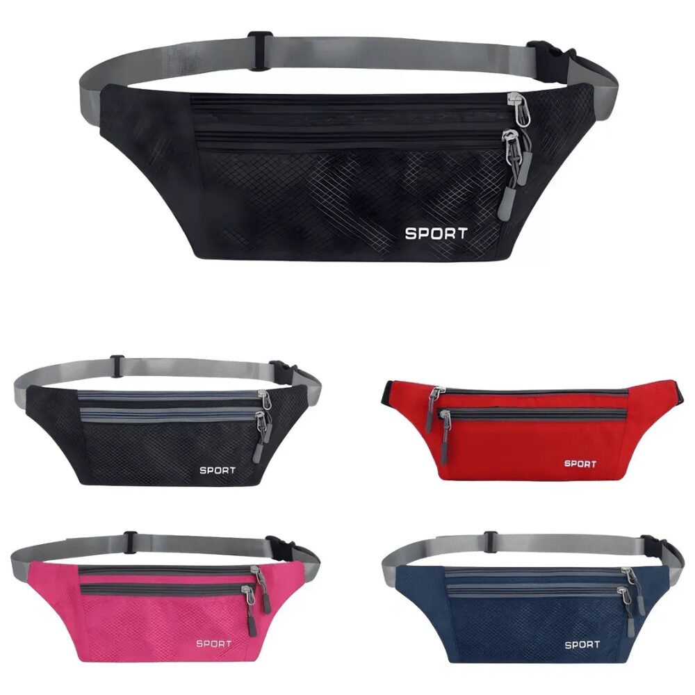 Pochete Esportiva Compacta Slim para Corrida Caminhada Academia e Viagem - Imagem 8