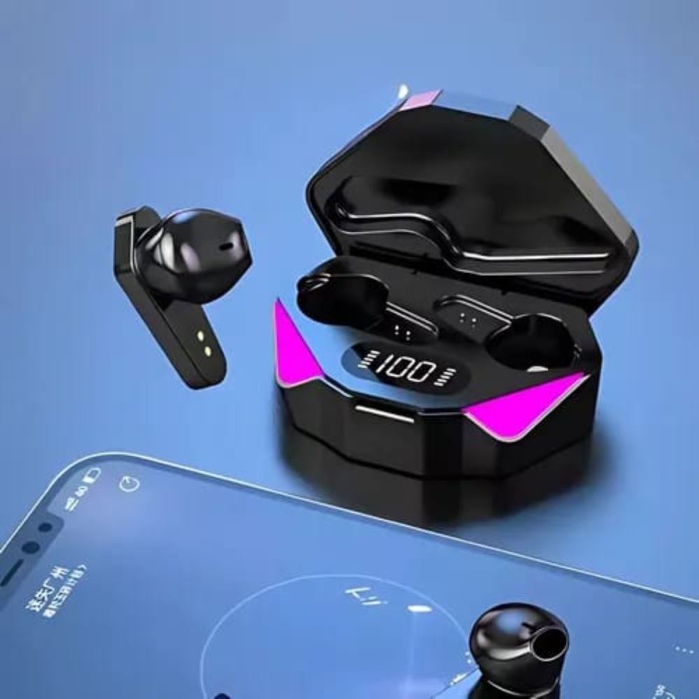 Fone Bluetooth Gamer Tws X15 Pro Led Sem Fio com Case Carregador Touch - Imagem 7