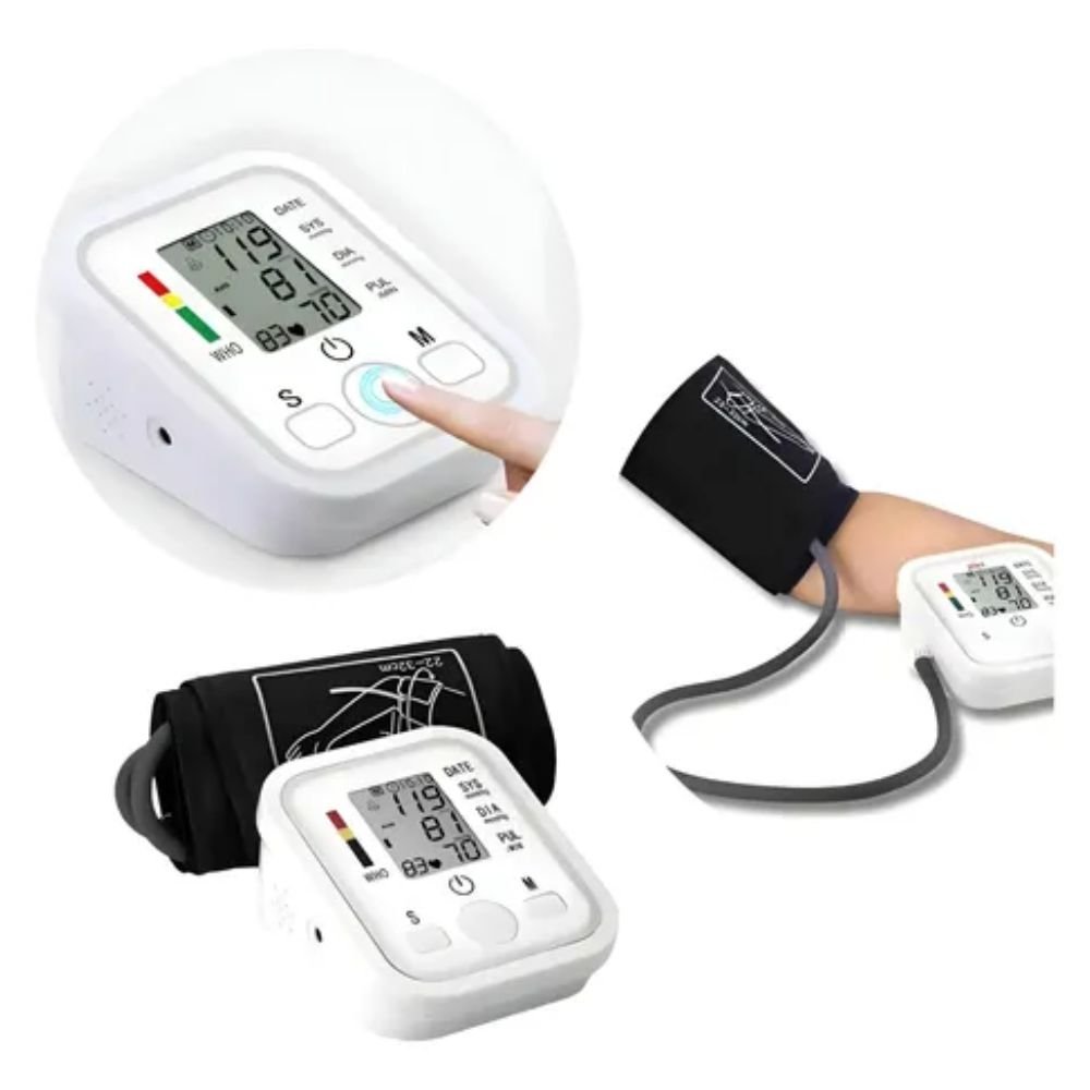 Monitor de Pressão Arterial Digital Automático com Braçadeira Lcd Ajustável - Imagem 6