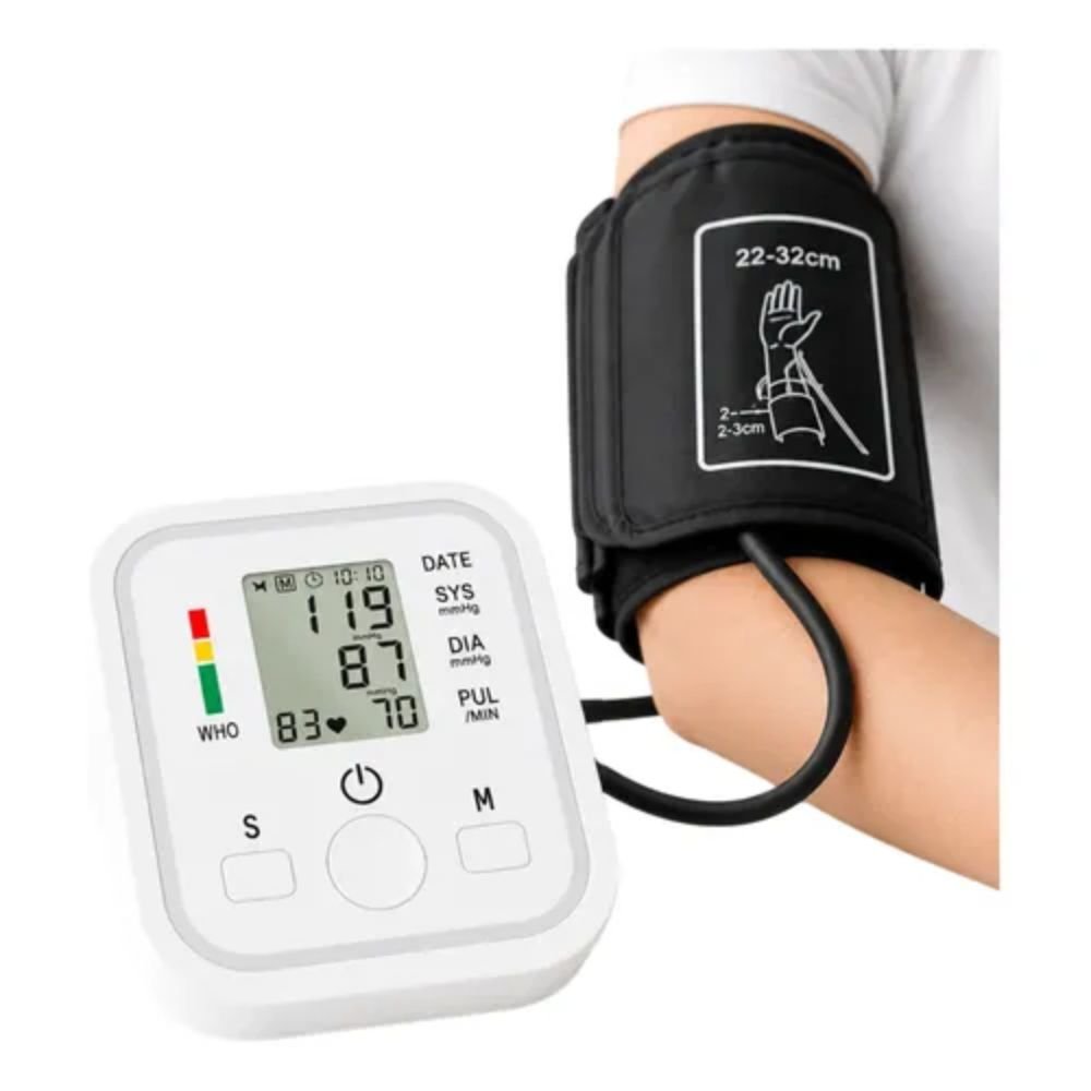 Monitor de Pressão Arterial Digital Automático com Braçadeira Lcd Ajustável - Imagem 8