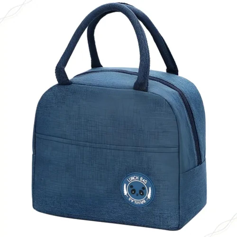 Bolsa Térmica Lancheira Marmita com Alça Resistente Impermeável Compacta - Imagem 5