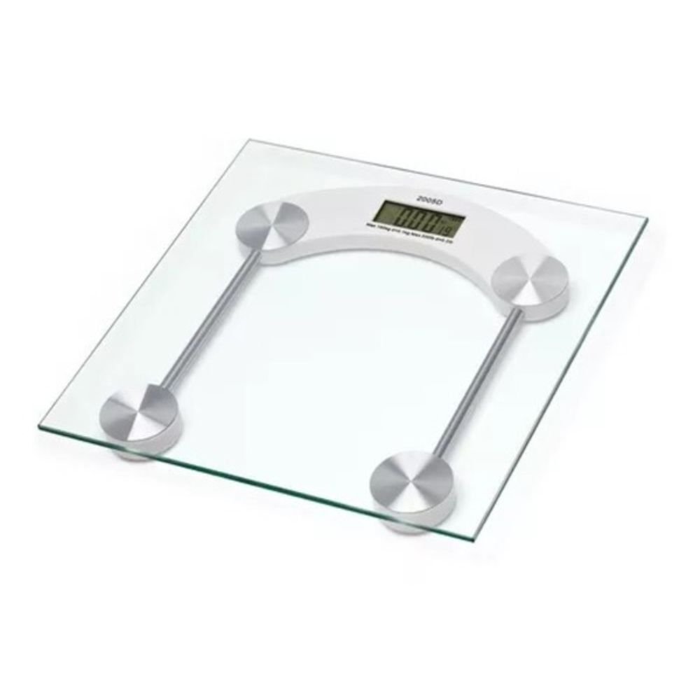 Balança Corporal Digital Eletrônica Vidro Temperado 180kg Alta Precisão
