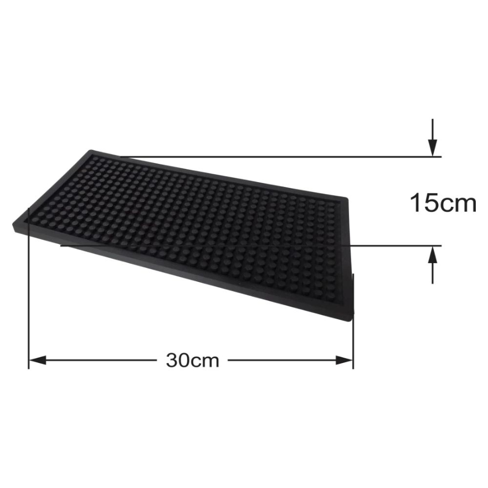 Tapete Escorredor de Louça 30×15cm Emborrachado para Pratos Copos - Imagem 4