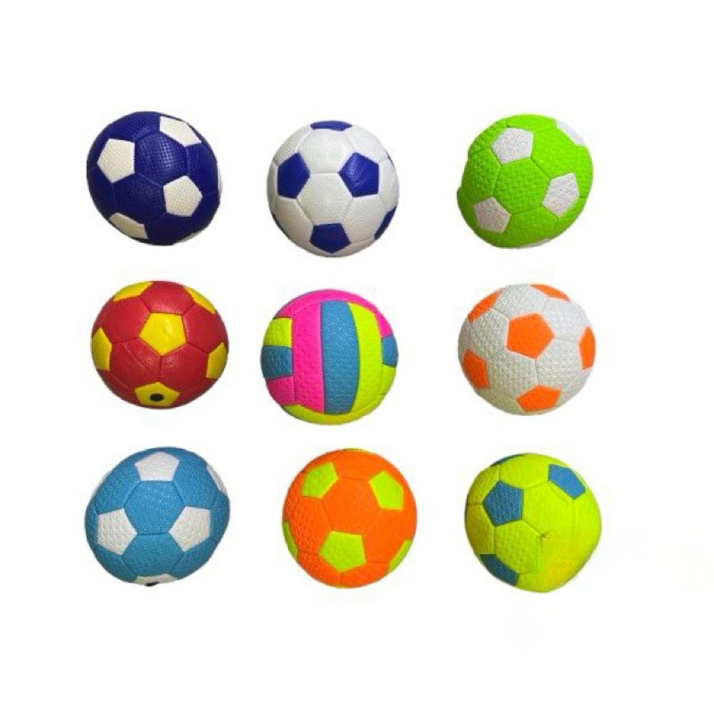 Kit com 30 Mini Bolas de Futebol Infantil N 2 Costura Reforçada Treino