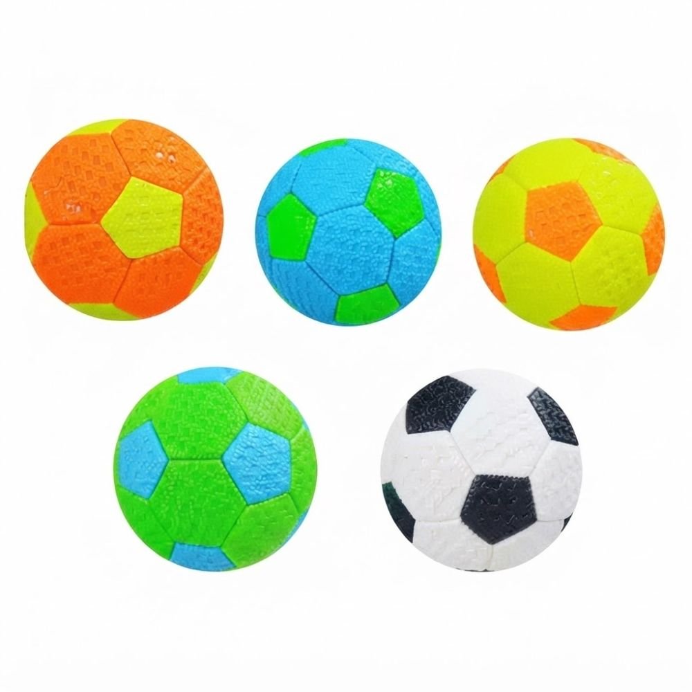 Kit com 40 Mini Bolas de Futebol Infantil N 2 Costura Reforçada Treino