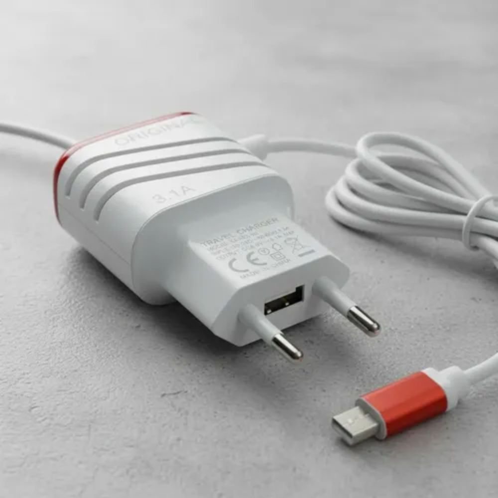 Kit 20 Carregador Turbo V8 3.6a Ultra Rápido 2 Usb Bivolt com Cabo 1 Metro - Imagem 3