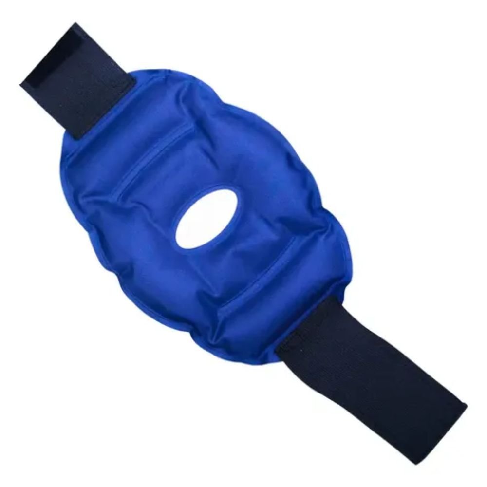 Bolsa Térmica para Joelho Compressa Gel Fria e Quente Ajustável Anatômica