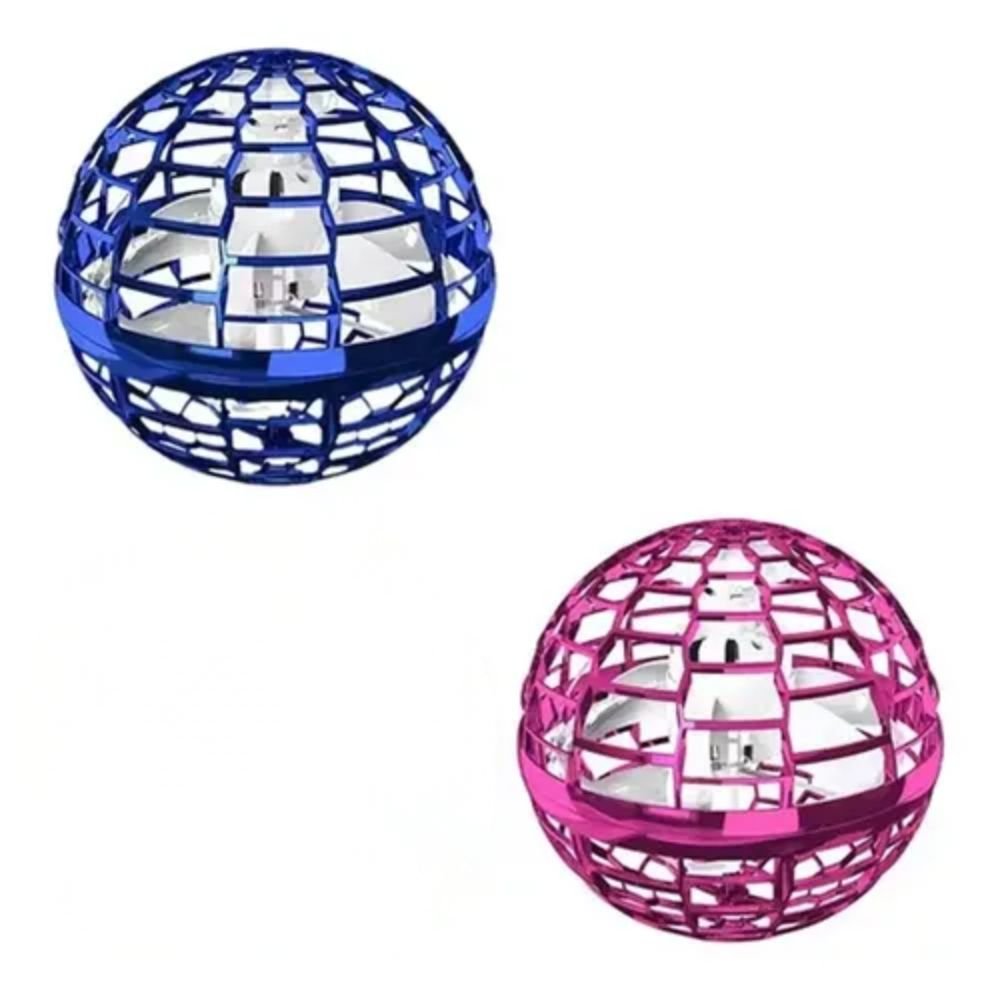 Kit 2 Bola Voadora Pro Spinner Boomerang Brinquedo Voador Controle Remoto