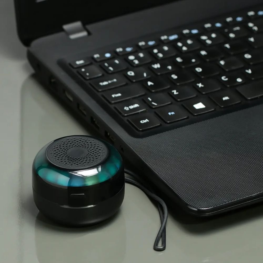 Fone Bluetooth Tws 2 em 1 com Case Caixa de Som Led Rgb Usb Tipo C sem Fio - Imagem 2