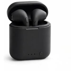Fone Bluetooth i7s Tws Sem Fio Intra Auricular Carregador Android Ios Preto