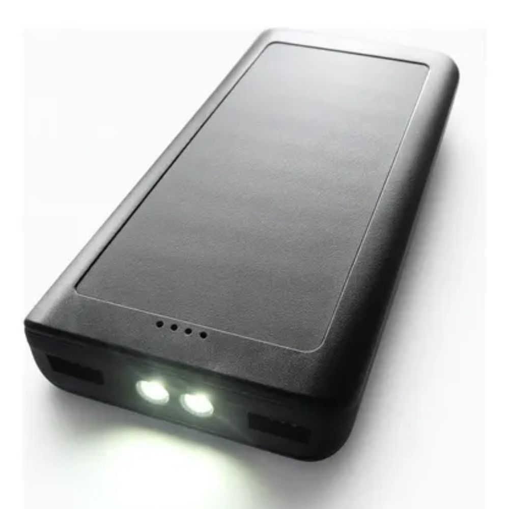 Power Bank Solar 10000mah Carregador Portátil Lanterna Led Usb para Celular - Imagem 3