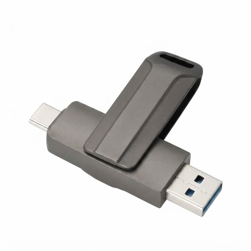 Pen Drive 32gb Usb Tipo C 2 em 1 para Celular Android Computador Notebook