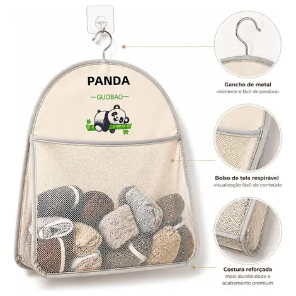 Cabide Organizador Multiuso para Guarda Roupa Cintos Meias Sutiãs Calcinhas - Imagem 4