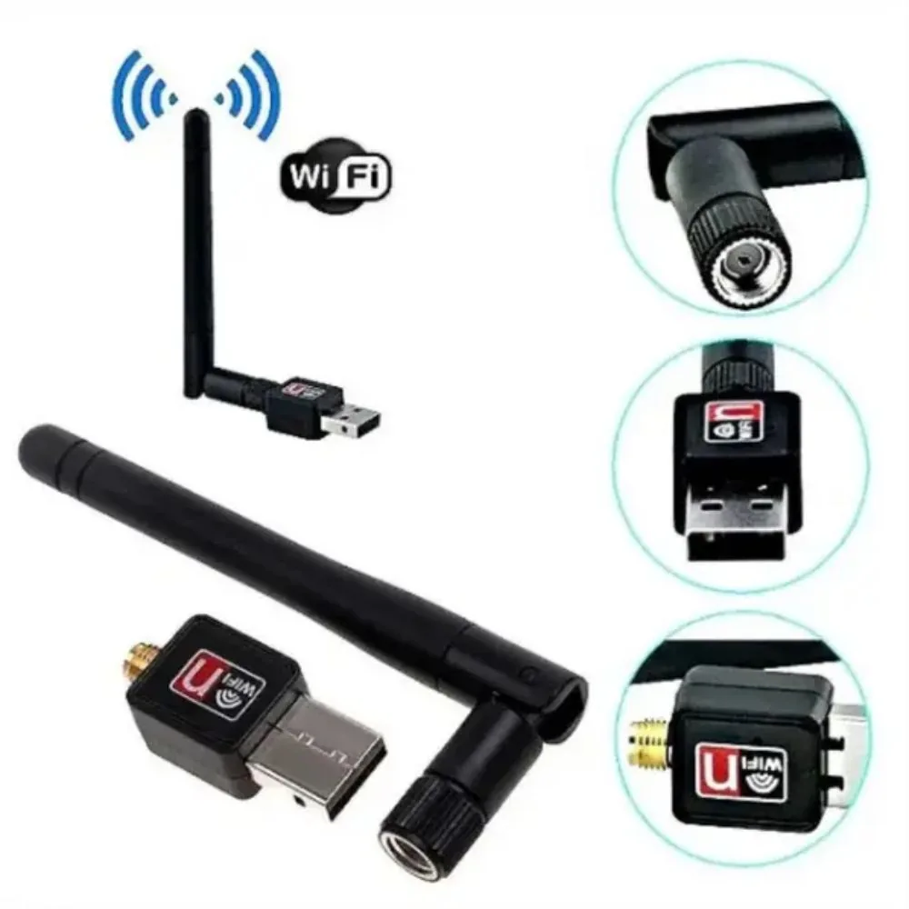 Antena Wifi Adaptador Wireless Usb 1200mbps até 150m 802 iin