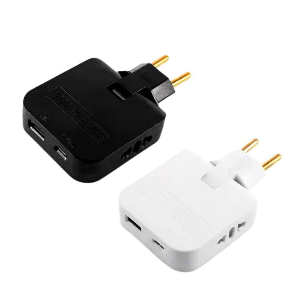 Benjamin Adaptador Tomada Articulado 4 Saídas Usb Usb C Carregador Bivolt