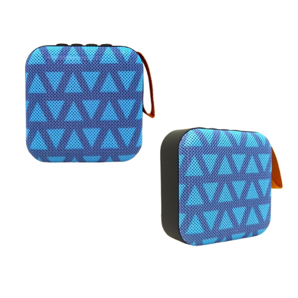 Kit 5 Mini Caixas de Som Bluetooth 5w Portátil com Alça Rádio Fm Usb Tf