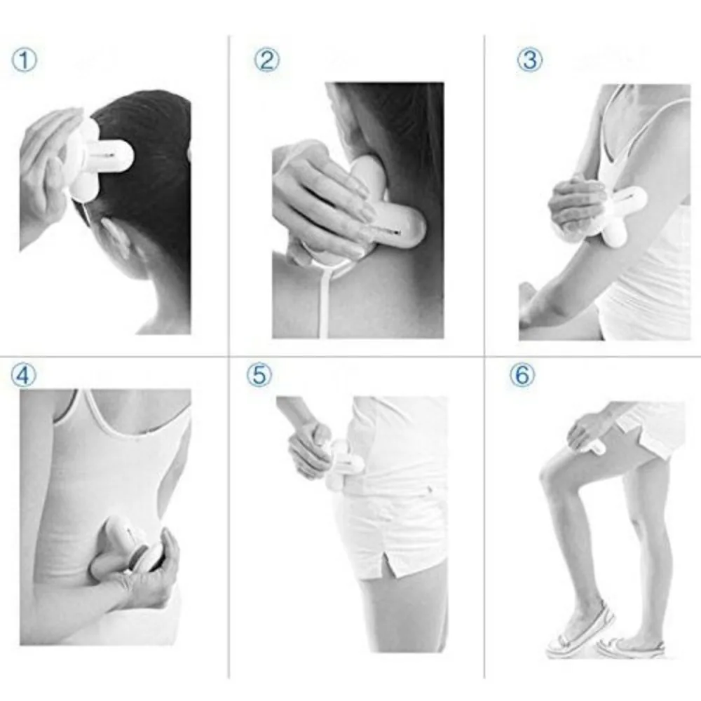 Mini Massageador Corporal Portátil de Taiji com Vibração