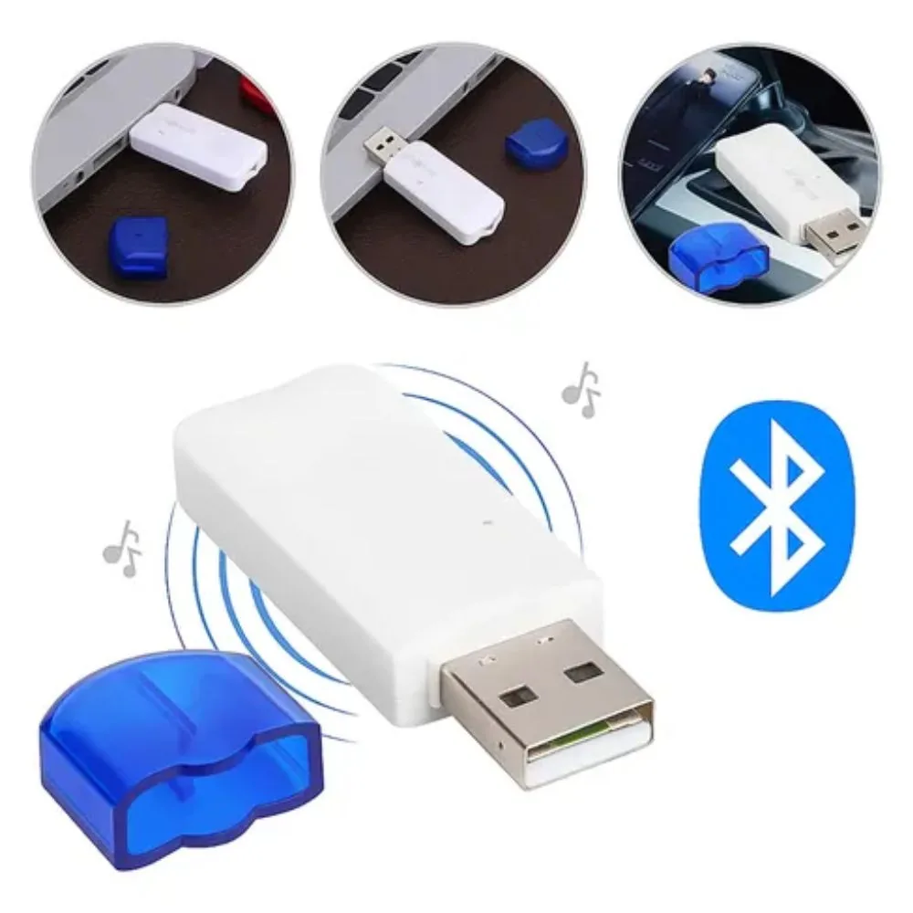 Receptor Adaptador de Sinal Bluetooth Usb Pendrive Carro Musica