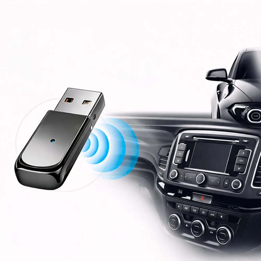 Receptor Adaptador de Sinal Bluetooth Usb Pendrive Carro Musica