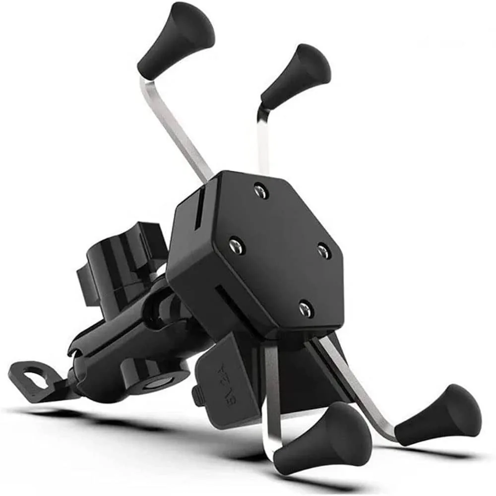 Suporte de Celular com Carregador Usb para Moto Universal a Prova de Água