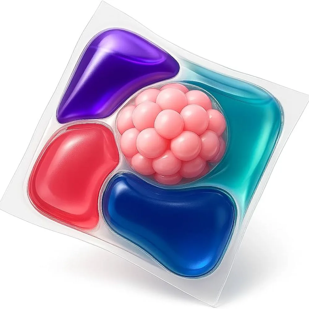 Kit 10 Cápsulas de Lavagem Roupas 5 em 1 Antibacteriana Perfume Duradouro