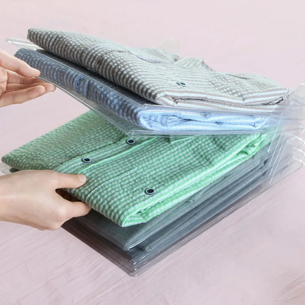 Organizador Roupas Camisas Camisetas Tipo Arquivo 10 Divisórias