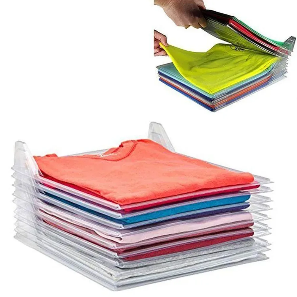 Organizador Roupas Camisas Camisetas Tipo Arquivo 10 Divisórias