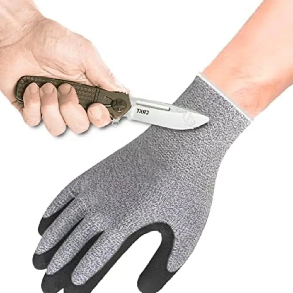 Par de Luvas de Proteção Anti Corte Profissional Resistente