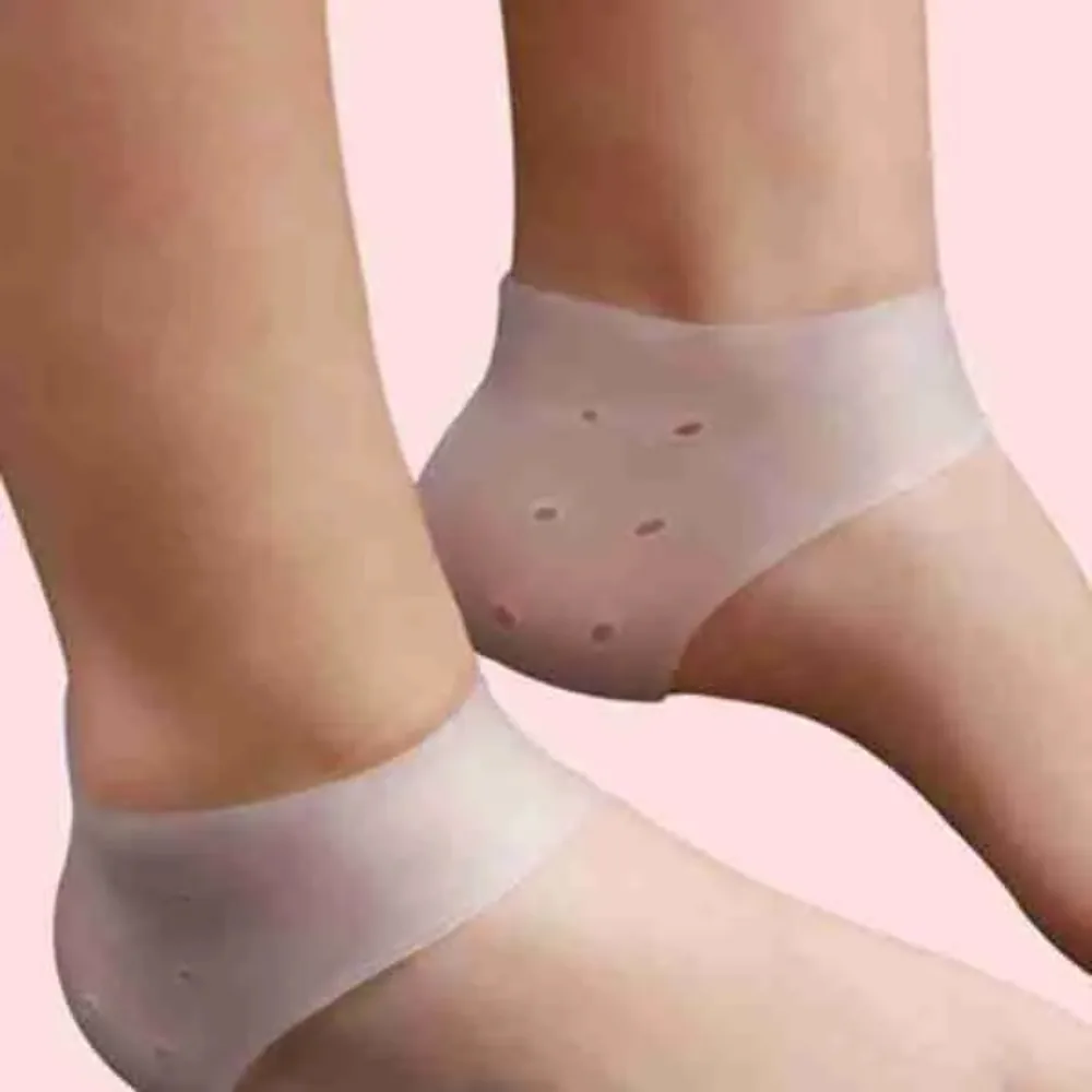 Par Palmilhas Ortopédicas Silicone Alívio Dor e Conforto para os Pés
