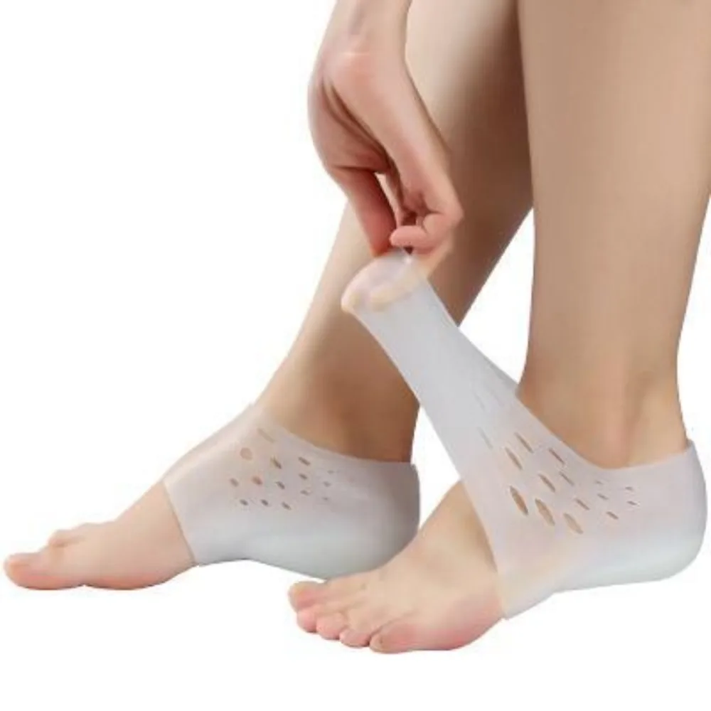 Par Palmilhas Ortopédicas Silicone Alívio Dor e Conforto para os Pés