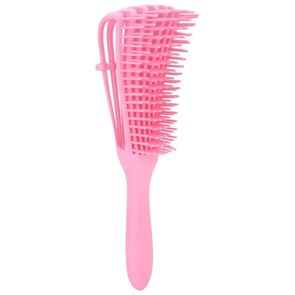 Pente de Cabelo Escova Polvo Ajustável 8 Garras com Pega Ergonômica